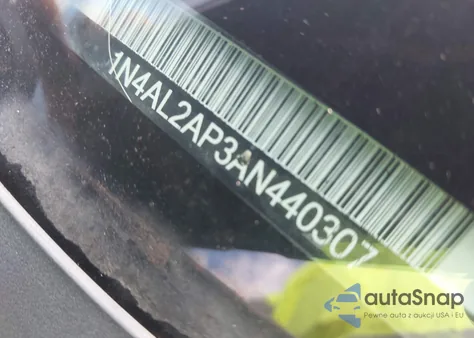 2010 Nissan Altima 2.5 S from USA, damaged, VIN 1N4AL2AP3AN440307